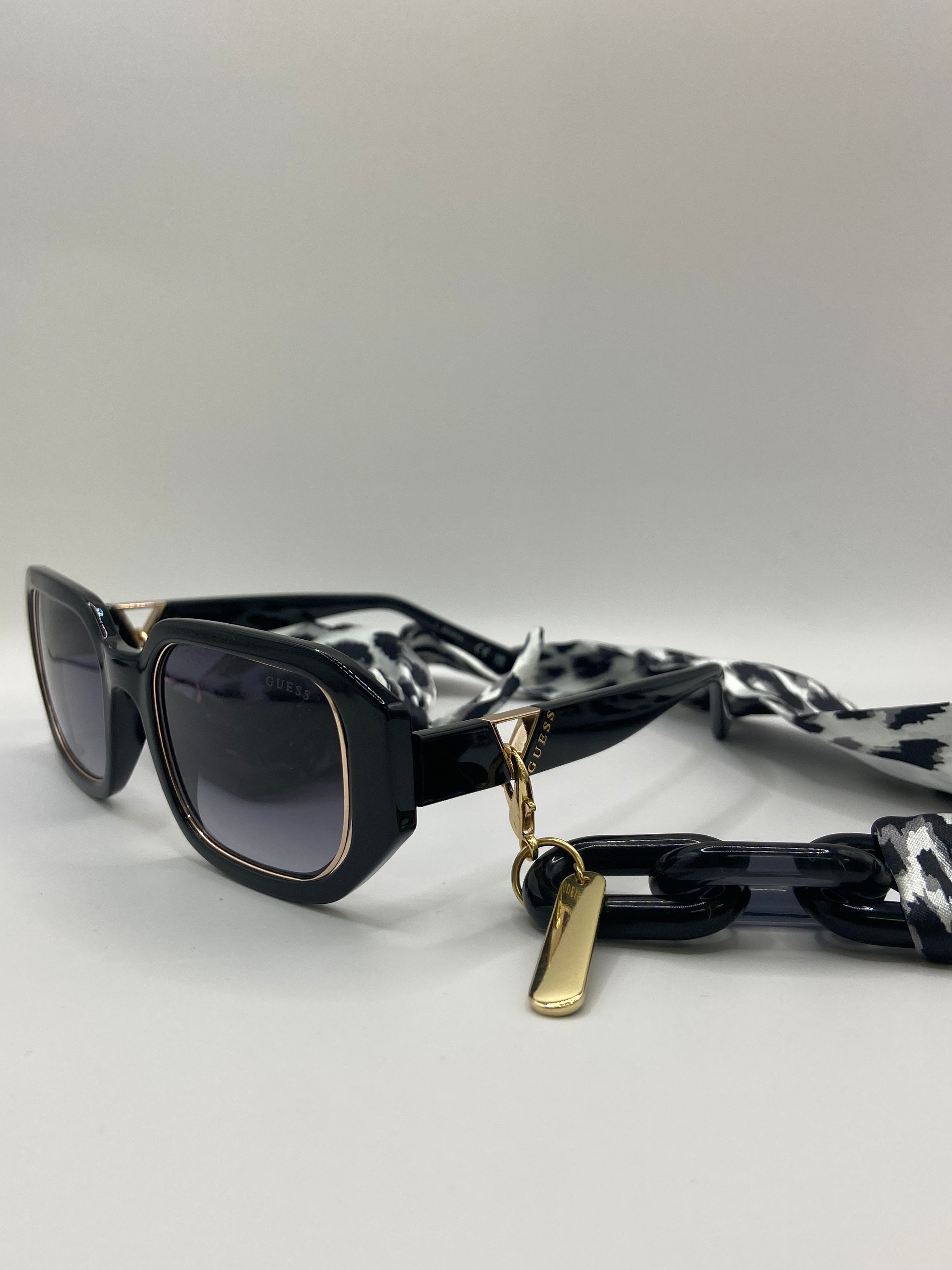 GUESS GU 7817 - 01B NOIR BRILLANT | LUNETTES DE SOLEIL FEMME