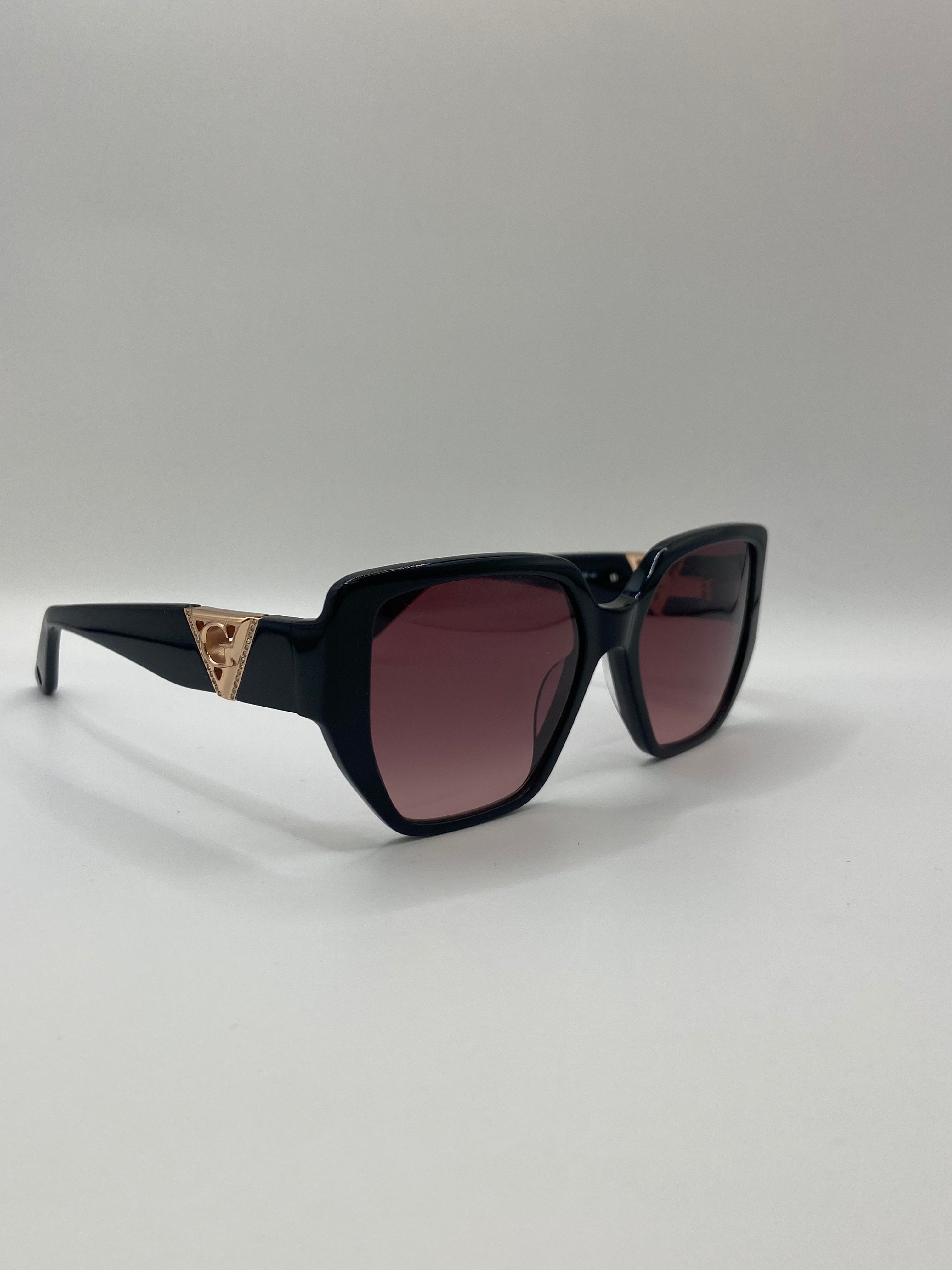 GUESS GU 7892 - 01T NOIR BRILLANT | LUNETTES DE SOLEIL FEMME