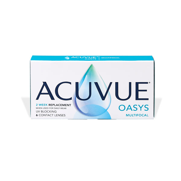 ACUVUE Oasys multifocal (6) 1 boîte de 6 lentilles - Lentilles bi-mensuelles - Johnson & Johnson