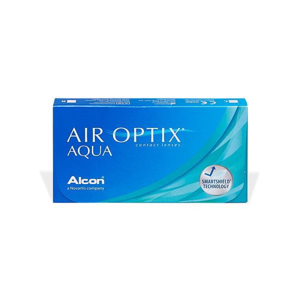 Air Optix Aqua (6) 1 boîte de 6 lentilles - Lentilles mensuelles - Alcon