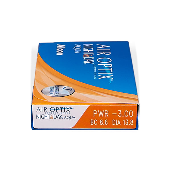 Air Optix Night & Day Aqua (6) 1 boîte de 6 lentilles - Lentilles mensuelles - Alcon