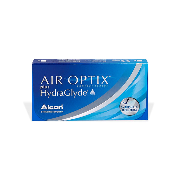 Air Optix Plus Hydraglyde (6) 1 boîte de 6 lentilles - Lentilles mensuelles - Alcon