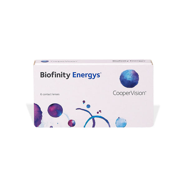 Biofinity Energys (6) 1 boîte de 6 lentilles - Lentilles mensuelles - Coopervision