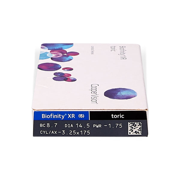 Biofinity XR Toric (6) 1 boîte de 6 lentilles - Lentilles mensuelles - Coopervision