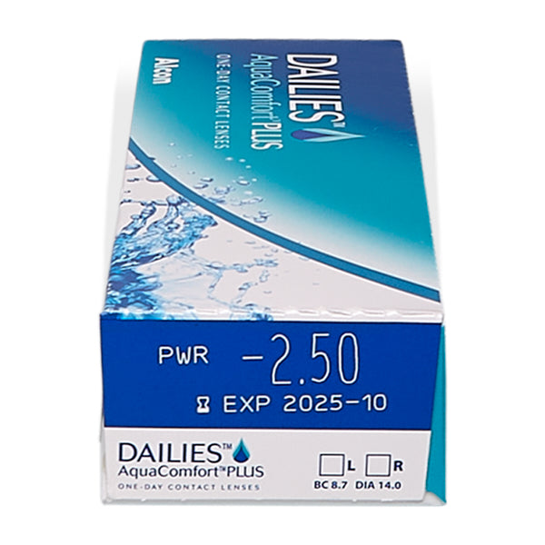 DAILIES AquaComfort Plus (30) 1 boîte de 30 lentilles - Lentilles journalières - Alcon Image-Product-0Image-Product-1