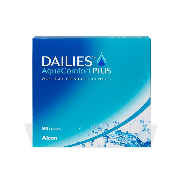 DAILIES AquaComfort Plus (90) 1 boîte de 90 lentilles - Lentilles journalières - Alcon