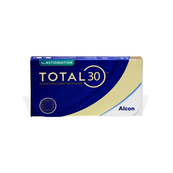 Total 30 for astigmatism (6) 1 boîte de 6 lentilles - Lentilles mensuelles - Alcon